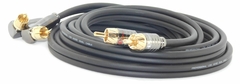 CABLE RCA RECTO A DOS RCA 90º LOW NOISE PROFESIONAL GOLD PREMIUM en internet