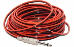 Cable Para Bafle Parlante Potencia Plug A Pelado ROJO Y NEGRO HAMC - comprar online