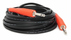 CABLE Cable Plug Plug Sonido Bafle Parlante (SPEAKER) HIFI 16GA CAPUCHON ROJO - comprar online