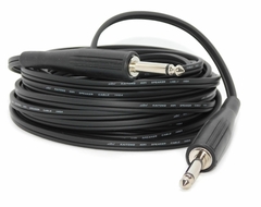 CABLE Cable Plug Plug Sonido Bafle Parlante (SPEAKER) HIFI 16GA CAPUCHON NEGRO en internet