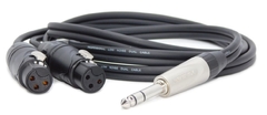 Cable Trs 1/4 A 2 Canon Xlr Hembra Low Noise Amphenol Hamc