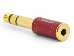 Adaptador Miniplug Hembra A Plug Stereo Macho Metalico Gold Premium S.Wieler Germany - comprar online