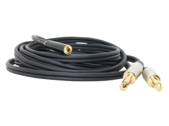 Cable Miniplug Hembra Estereo a 2 Plug Mono Gold Premium
