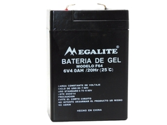Bateria 6v 4ah Megalite F64 Vision Autitos Jeep Luz Emergencia - comprar online