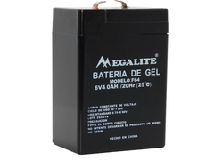 Bateria 6v 4ah Megalite F64 Vision Autitos Jeep Luz Emergencia