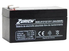 Batería de gel 12V 1.2A BGEL01212 Zurich
