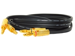 Cable Para Parlantes Conexión Banana Hifi Gold 16 GA Ultra-Flexible en internet