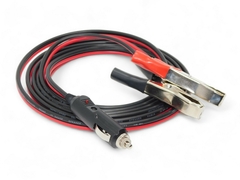 Cable Ficha Encendedor Macho Con Indicador Led A Pinzas Para Bateria - tienda online