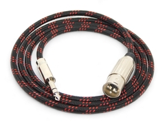 Cable Canon Xlr Macho A TRS Textil Low Noise Premium Hamc