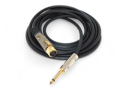 Cable Profesional Pro Audio Plug Mono Recto A Canon Xlr Hembra Gold Hamc en internet