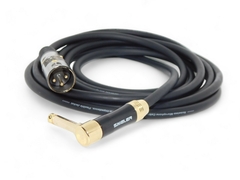 Cable Profesional Pro Audio Plug Mono 90 Grados A Canon Xlr Macho Gold Hamc - comprar online