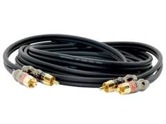 Juego Cable Rca Rca Gold Low Noise Profesional Modelo BX-RP81