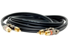 Juego Cable Rca Rca Gold Low Noise Profesional Modelo BX-RP81 - comprar online