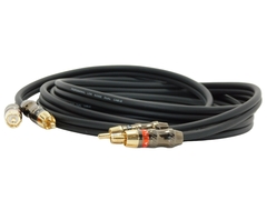 Juego Cable Rca Rca Gold Low Noise Profesional Modelo BX-RP81 - HAMC