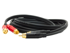 Juego Cable Rca Rca Gold Low Noise Profesional Amphenol en internet