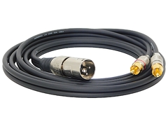 Cable Canon Xlr Macho Balanceado A 2 Rca macho Profesional bajo ruido en internet