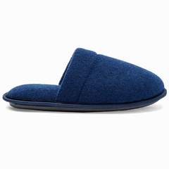 Chinelo Pantufa Masculina Tradicional Azul Marinho na internet