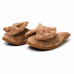 Pantufa Chinelo de Laço Caramelo - comprar online