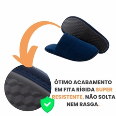 Pantufa Masculina azul - comprar online