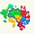 Quebra Cabeça Mapa do Brasil - com Regiões, Estados e Capitais - Brinquedo Pedagógico - Flor da Infância - Brinquedos Educativos e Criativos