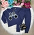 Conjunto Inverno Taita Kids Menino Binoculos Azul (CNJINVTTKDSMNBNCAZL)