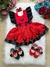 Romper/Vestido Princesa Belli Minnie/Minie Vermelho (RMPERVESTMNIVERLHA)