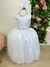 Vestido Marie Longo Larissa Branco (VESTMRIELNGLRSSBRNC) - loja online