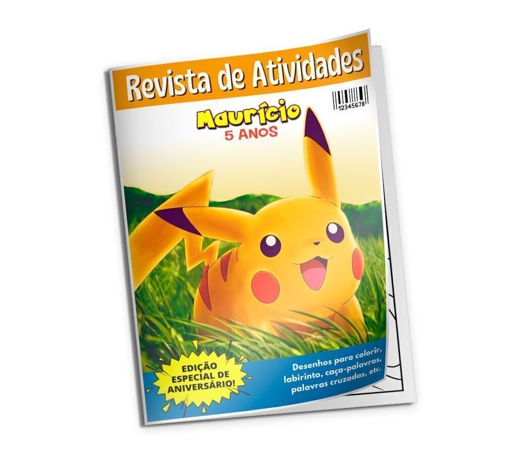 Desenhos Pokémon: pikachu