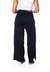 Calça Pantalona Com Abertura na Lateral Canelado Feminino Preto na internet