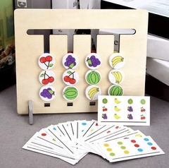 Juego lógico de colores y frutas - comprar online