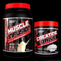 Combo NUTREX Proteína Muscle Infusion 2lb + Creatina Drive Pura 300g - comprar online