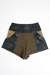 Short Open Detalhe Couro - loja online