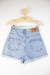 Short Dress To Jeans Claro - Espaço LZ