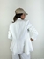 Blazer Com Ombreiras Off White - comprar online