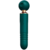 Vibrador Doble Con Masajeador Intenso De Clítoris Punto G USB - Luxury Dark Green Wand 2 - ST