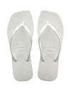 Chinelo Havaianas Slim Square - Branco