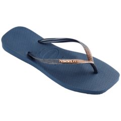 Havaianas Slim Square Glitter - Azul - On Calçados