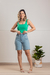 Body Feminino Decote Quadrado Poliamida Zara - comprar online