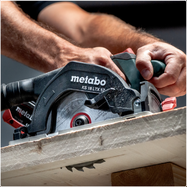 SIERRA CIRCULAR METABO KS 18 LTX 57