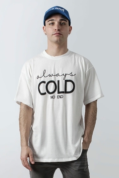 REMERA OVER OVER ALWAYS COLD (41294) en internet