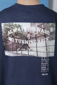 REMERA OVER OVER ALWAYS FORWARD (41257) - tienda online