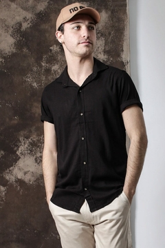 CAMISA LINO MANGA CORTA (41102) - comprar online