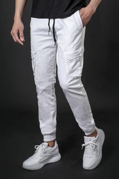 JOGGER GABARDINA CARGO (37307) - tienda online