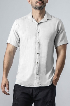 CAMISA LINO MANGA CORTA (39150)