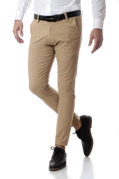 PANTALON GABARDINA CHINO SPANDEX (35309) - No End MAYORISTA