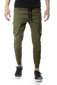 JOGGER GABARDINA CARGO (37307)