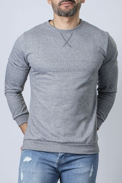 BUZO RUSTICO CUELLO REDONDO (39052) - No End MAYORISTA