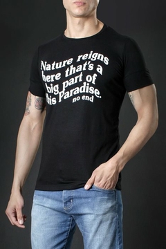 REMERA NATURE REIGNS HERE,THATS A BIG PART OF THIS PARADISE (37202) en internet