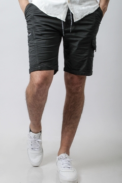 BERMUDA JOGGER CARGO GABARDINA (39351)