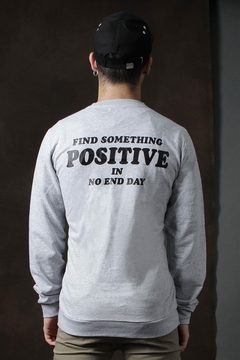 BUZO OVERSIZE POSITIVE (40056) - tienda online